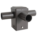 TANLITE Lighting Tenon Top 90 Triple Adapter with 3 arm adapters for 4 Inch Square Poles