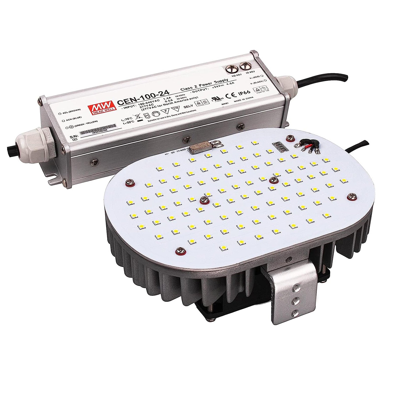 75WLED Shoebox Retrofit Kit LightsE39 Base150250W MH/HPS Equivalen