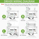 TANLITE 25W LED Emergency Backup Driver–UL Listed, 90-Min Battery for Dimmable UFO High Bay (<200W)-AC 100-347V