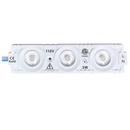 100 Pack-Single Color LED Modules-110V Linear Module with 3 SMD LEDs-160 Lumens/Module