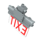 5W Explosion Proof Edge Lit LED Exit Sign-Class 1 Division 1-AC 100-277V For Hazardous Location Emergency Lighting