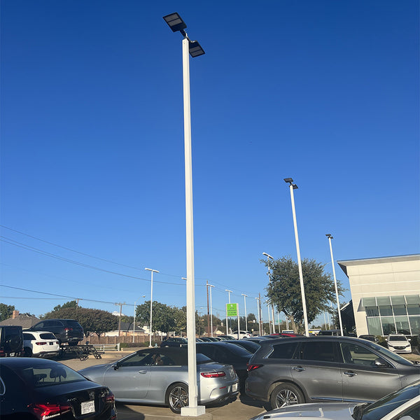 How people can get benefits to retrofit old HID parking lot lights into Led parking lot lights？