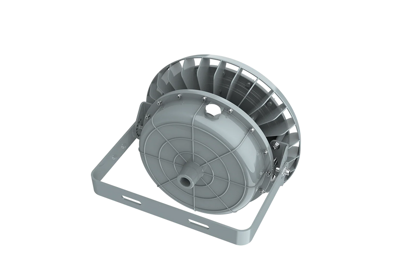 150W LED Explosion Proof Round Light B Series For Gas Station