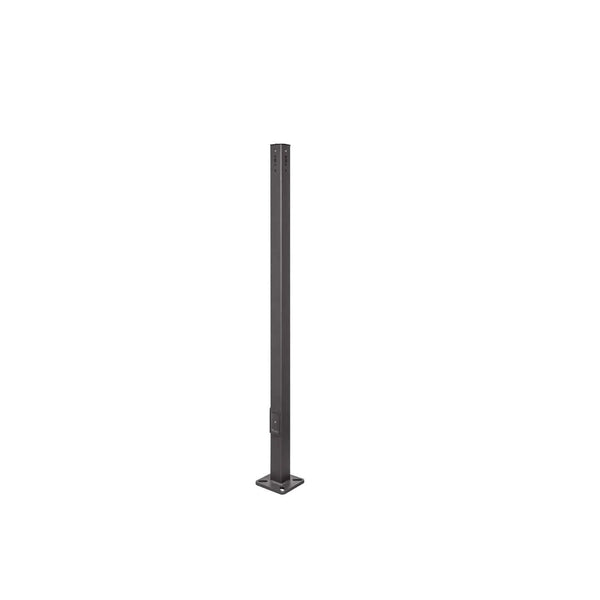 4 inch 20 Foot Steel Square Light Pole | 11 Gauge