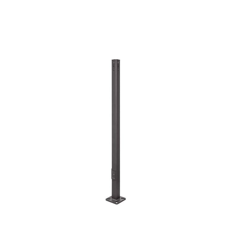 4 inch 25 Foot Steel Square Light Pole | 11 Gauge