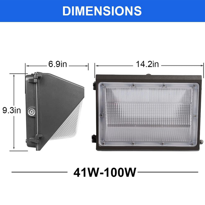 Tanlite Lighting 80W LED Wall Pack Light