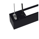 4 Pack-4 ft 50W Linkable Architectural LED Linear Strip Light-Down Light-Color 3500K/4000K/5000K Selectable-5,750 Lumens-Black Color-0~10V Dimming TANLITE