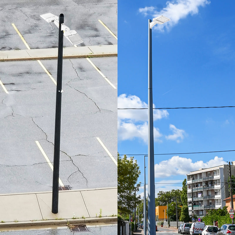LED outdoor street light for stadiums and parking garages
