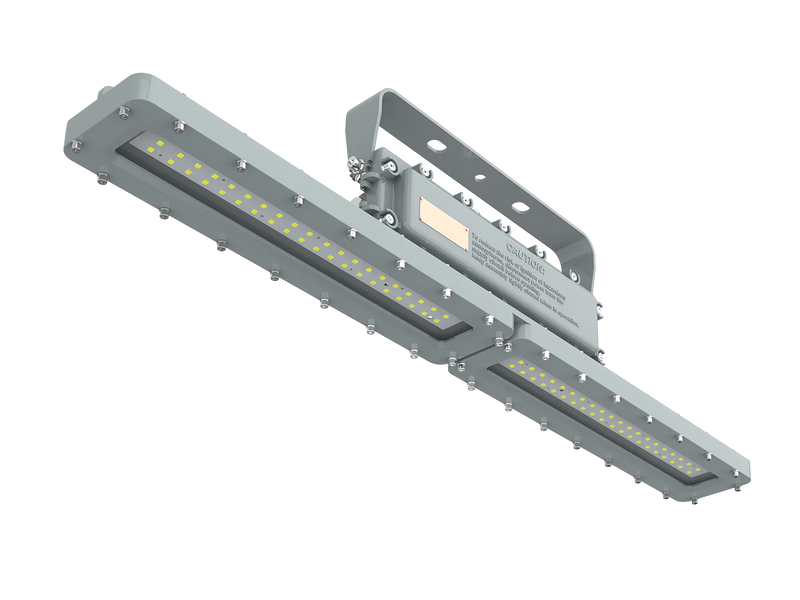 60W LED Explosion Proof Light 8400 Lumens I Series For Chemical Warehouse