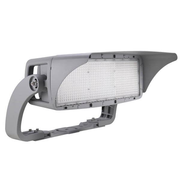 TANLITE 600W/700W/800W Wattage Selectable LED Stadium Light-CCT 5000K-High Voltage AC 277~480V- 140 lm/w-Grey Housing-35 Degree Beam Angle-5 Years Warranty