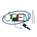 24W RGB LED Open Sign Light 12 Patterns Color Changes Best Open Sign Light For Your Business