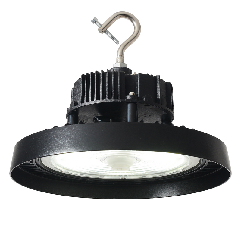 240W/200W/180W-TANLITE UFO High Bay LED Fixture-277-480V-Selectable Wattage-CCT 5000K-Up to 33,600 Lumens