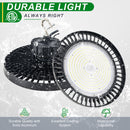 300W LED UFO High Bay Light-AC 100~277V-CCT 5000K-42,000 Lumens Output