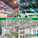 300W LED UFO High Bay Light-AC 100~277V-CCT 5000K-42,000 Lumens Output