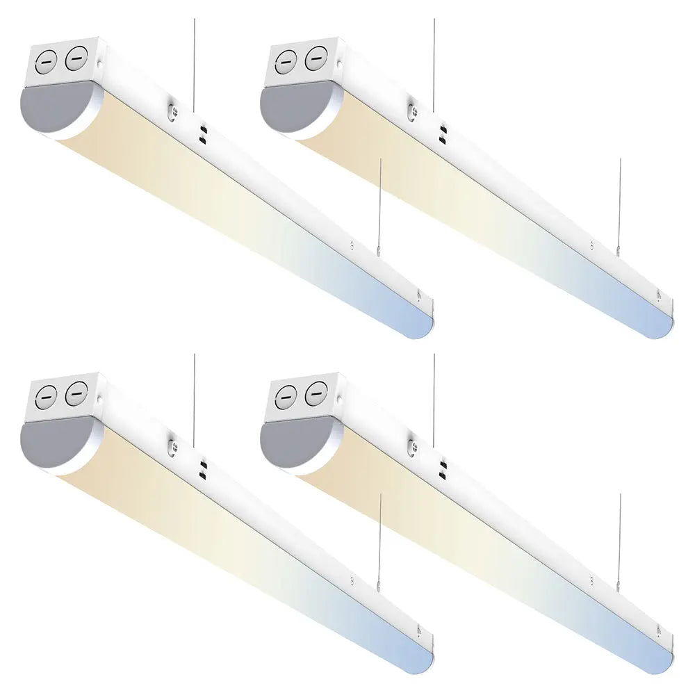 4 Pack-8ft LED Linear Strip Light-Selectable Wattage-Selectable CCT-64