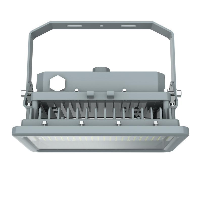 60W Explosion Proof Flood Light Square Light-Class 1 Division 2-8400 Lumens-CCT 5000K-AC 100-277V