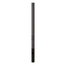 4 inch 25 foot Direct Burial Straight Steel Square Light Pole | 11 Gauge