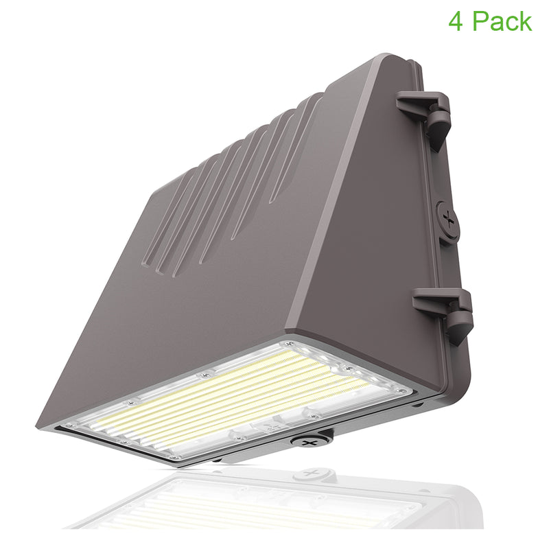 120W/100W/90W/60W Full-Cutoff LED Wall Pack-Wattage & CCT (50K/40K/30K) Selectable-LED Wall Light-Energy Efficient-Up to 20400 Lumens