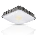 TANLITE 70W/45W/30W Power Selectable LED Canopy Garage Light with 3CCT (3500K/4000K/5000K), LED Parking Garage Lights-AC 90-277V IP65 Commercial Residential Lights