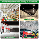 TANLITE 70W/45W/30W Power Selectable LED Canopy Garage Light with 3CCT (3500K/4000K/5000K), LED Parking Garage Lights-AC 90-277V IP65 Commercial Residential Lights