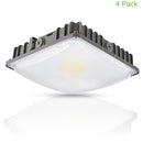 TANLITE 70W/45W/30W Power Selectable LED Canopy Garage Light with 3CCT (3500K/4000K/5000K), LED Parking Garage Lights-AC 90-277V IP65 Commercial Residential Lights