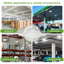 TANLITE 180W LED Canopy Light-AC 120~277V-CCT 5700K-0~10V Dimming- Lumen Output 25,200 Lumens-UL & DLC 5.1 Listed