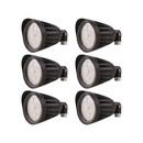 25W LED Bullet Flood Light-Outdoor Landscape Lighting-CCT 3000K/4000K/5000K Selectable-Knukle Mount-DLC 5.1 Listed-5 years Warranty