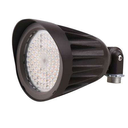TANLITE 25W LED Bullet Flood Light-Outdoor Landscape Lighting-CCT 3000K/4000K/5000K Selectable-Knukle Mount-DLC 5.1 Listed