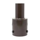 TANLITE Light Package-1pcs LED Post Top Light+1pcs tenon adapter+1pcs 15ft 3inch round steel light pole