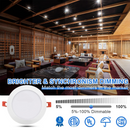 30 Pack-6 inch 12W Ultra-Thin LED Recessed Downlight-Canless-Selectable CCT-Dimmable-2700K/3000K/3500K/4000K/5000K
