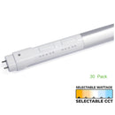 Buy with pallet-4 ft T8 Tube Light - Wattage & CCT Selectable -AC 120~277V-Milky Cover-5 Years Warranty- ETL+DLC 5.1 Listed - TANLITE