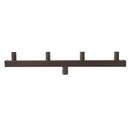 Quad Fixtures Mount Round Bullhorn Bracket 180 Degree Vertical Tenon Inline Adapters for 4 Slip Fitter Mounting Shoebox Flood Lights