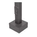 4 inch 25 Foot Steel Square Light Pole | 11 Gauge