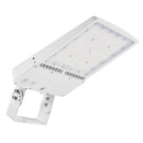 TANLITE 300W LED shoebox area light with trunnion mount, 5000K daylight output.