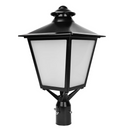 TANLITE wattage and CCT adjustable LED decorative post top fixture