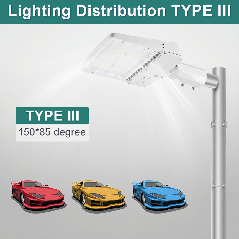 Close-up of TANLITE slip fitter mount showing sturdy aluminum build and secure bracket design.
