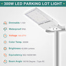 TANLITE LED flood light with trunnion mount installed on wall for area illumination.