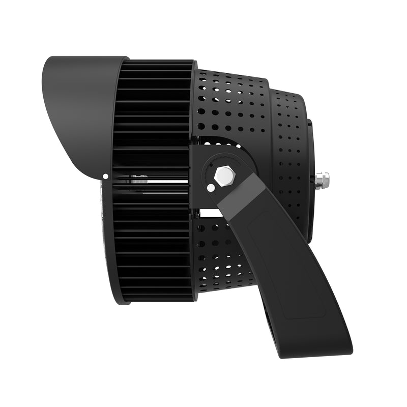 Weatherproof and durable housing of TANLITE LED sport light for outdoor performance.