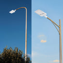 UL and DLC listed TANLITE 300W LED shoebox light with slip fitter for parking lot poles.