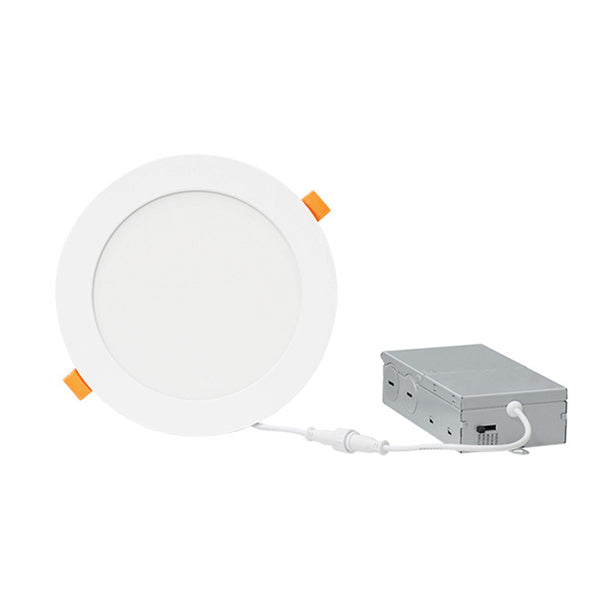 30 Pack-6 inch Ultra-Thin LED Recessed Downlight-Canless-Selectable CCT-Dimmable-2700K/3000K/3500K/4000K/5000K