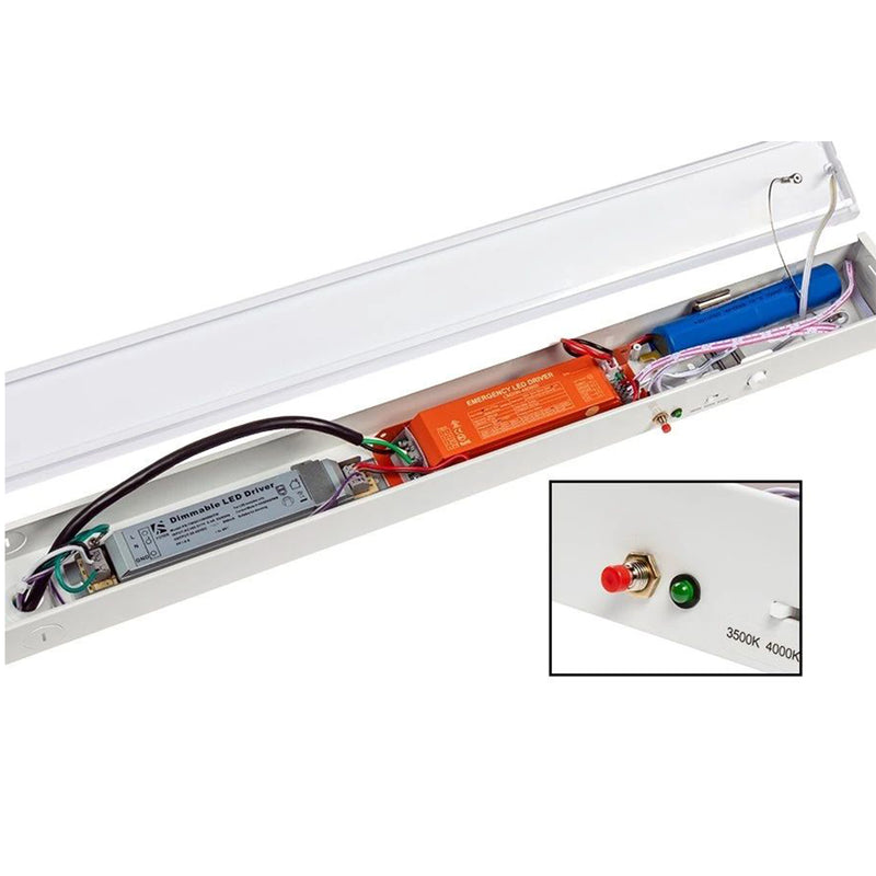 8W Emergency Backup Battery Driver-AC 100~277V For Panel Lights/Troffer Lights
