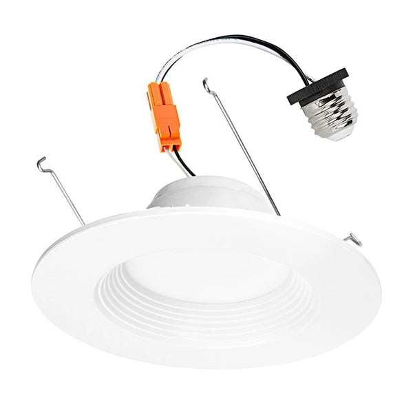 36 Pack-6 inch 15W Led Recessed Retrofit Downlight-1200 Lumens-AC 100-277V-5CCT Selectable-E26 Screw Base Adaptor