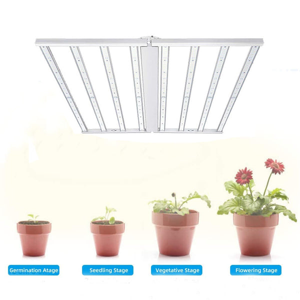 4*4 ft LED Grow Light With 0-10v Dimmable Full Spectrum With Enhanced Red For Full Grows