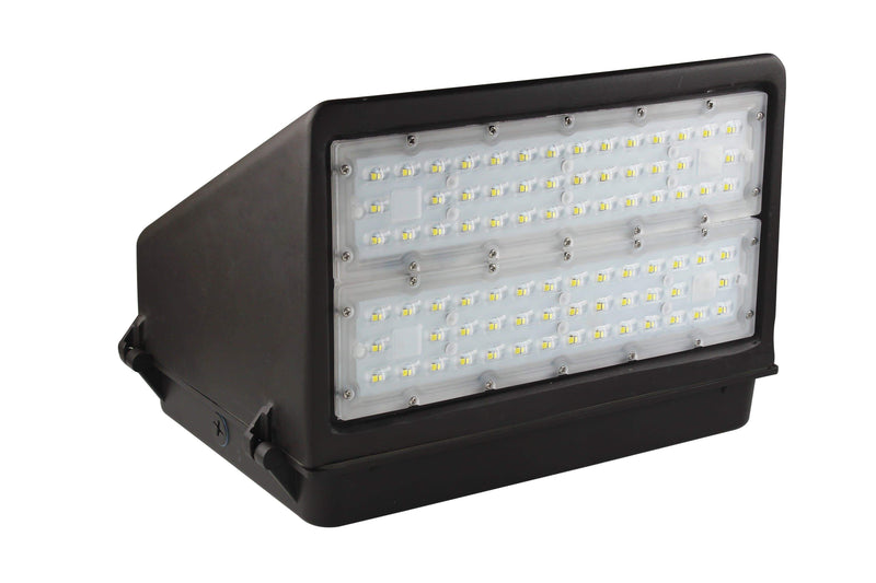 TANLITE 100W LED Full Cut OffWall Pack Light 13000LM 5000K-With Photocell-Replaces 400 watt Metal halide/HPS- IP65-UL+DLC Listed