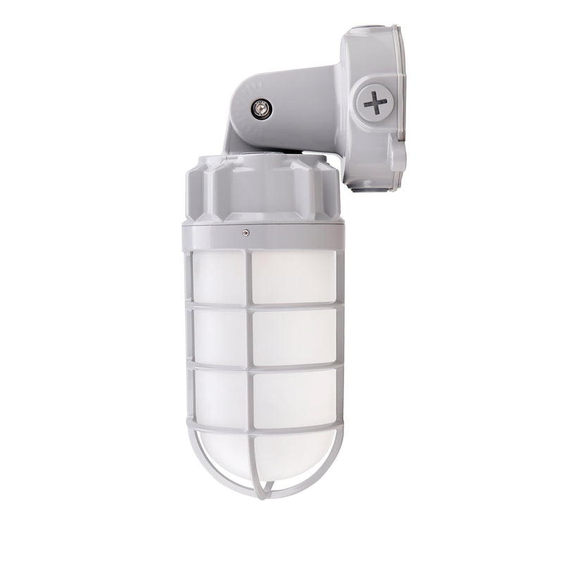 21W Vapor Tight LED Jelly Jar Light 2562 Lumens Ceiling Mount 5000K-UL cUL Certified