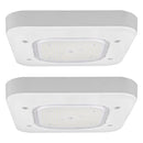 TANLITE 150W LED Canopy Light-5700K-Square-19500 Lumen-Gas Station Lighting-5 Years Warranty
