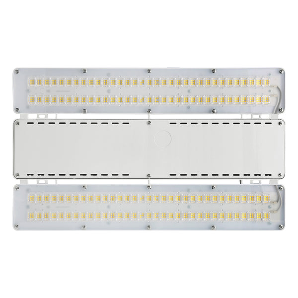 6 Pack-130W Dimmable Led Linear High Bay Light-300W Metal Halide Equivalent-DLC Listed-White 5000K