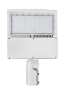 150W White LED Parking Lot Light-21,000 Lumens-AC 100~277V-300W Metal Halide Equivalent-5000K-DLC UL Listed