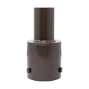 4 Inch Round Pole Bracket Tenon Adapter, Tenon Pole Bracket, Pole Top Mount for Slip Fit Mounting, Parking Lot Light, LED Shoebox Light