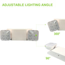 LED Emergency Light with Battery Backup, Adjustable Light Heads, Emergency Exit Lights for Home Power Failure, High Light Output for Commercial Hallways, Stairways, Fire Resistant